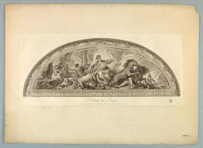 Dekorationen von Lebrun und Mignard im Schloss von Versailles von Unknown artist