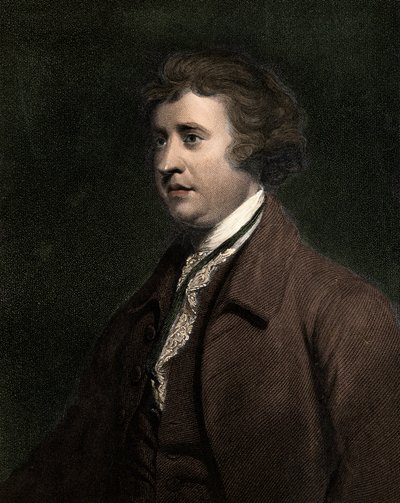 Edmund Burke (1729-1797) - Gravur - 19. Jahrhundert von Unknown artist
