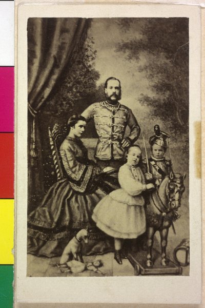 Kaiser von Österreich mit Familie Franz Joseph I. von Unknown artist