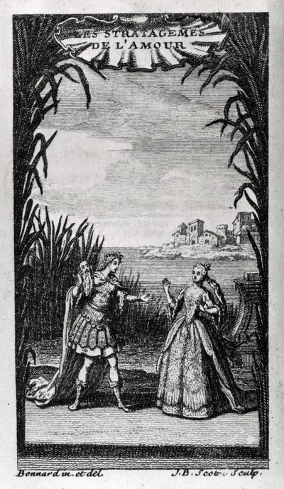 Frontispiz von „Les Stratagemes de l