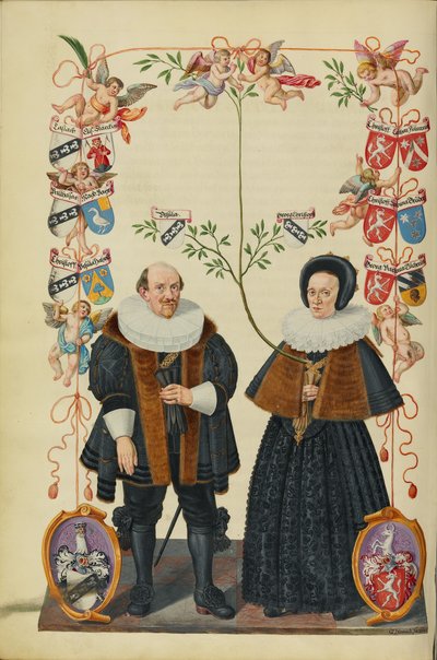 Genealogie der Familie Derrer von Unknown artist