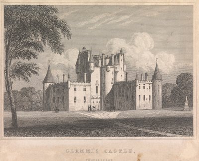 Schloss Glammis, Forfarshire; Seite 9 (Band Zwei) von Unknown artist