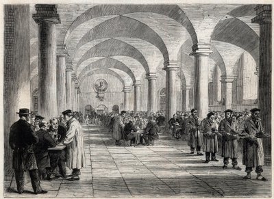 Greenwich Hospital - Der Westspeisesaal von Unknown artist