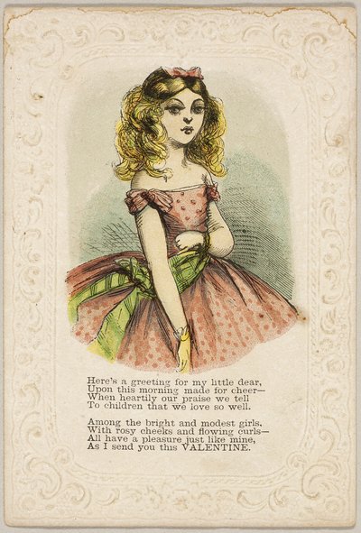 Hier ist ein Gruß für mein kleines Liebes (Valentinstag) von Unknown artist