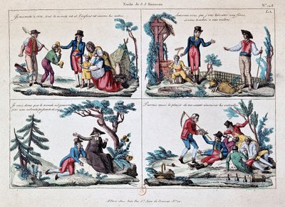 Illustrationen des Buches „L
