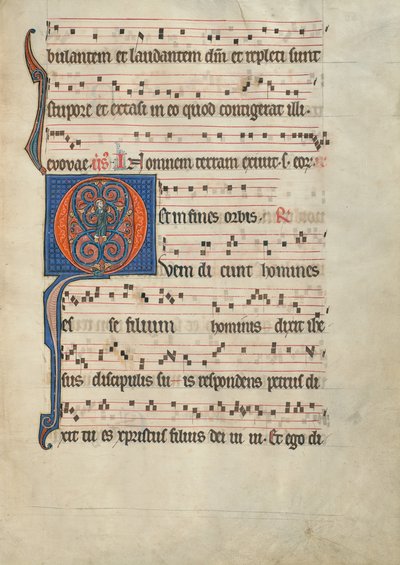 Initiale Q: Heiliger Petrus von Unknown artist
