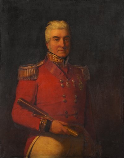 Generalmajor Sir William Morison KCB (1781-1851), Madras Armeestab von Unknown artist