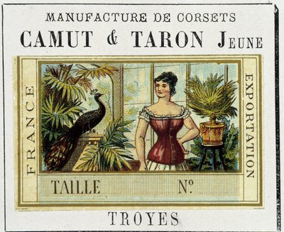 Herstellung von Korsetts, Camut und Taron Young von Unknown artist