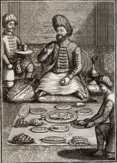 Méhemet Réza Beg, Botschafter von Persien, Anfang des 18. Jahrhunderts von Unknown artist