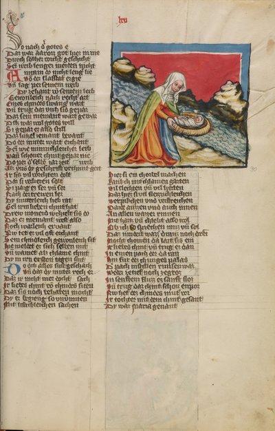 Moses im Fluss von Unknown artist