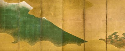 Musashino-Ebene und Berg Fuji von Unknown artist