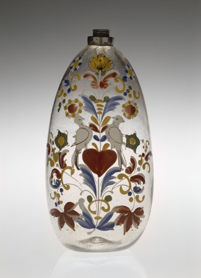Still- oder Arzneiflasche, ca. 1750-1800 (Glas) von Unknown artist