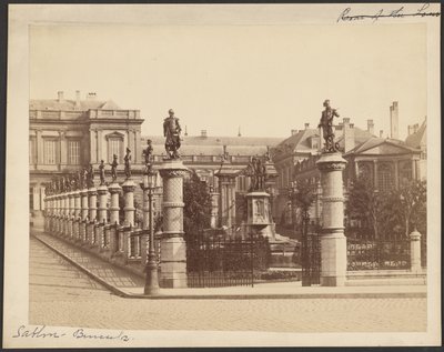 Petit Sablon Platz, Brüssel von Unknown artist