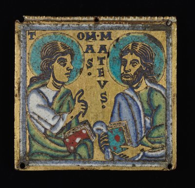 Plakette: Thomas und Matthäus von Unknown artist