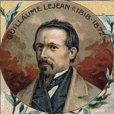 Porträt von Guillaume LEJEAN (1824-1871) Schriftsteller, Geograph und Reisender. von Unknown artist