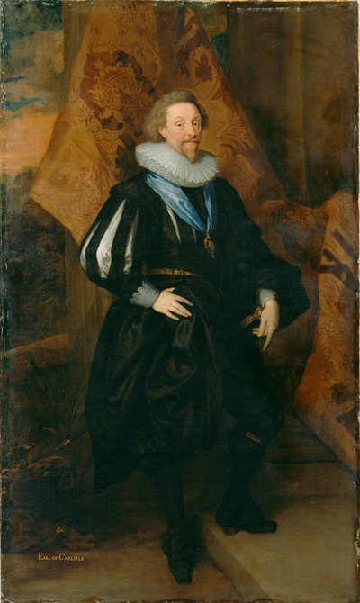 Porträt von James Hay, 1. Earl of Carlisle von Unknown artist