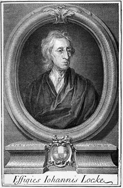 Porträt von John Locke (1632 - 1704), englischer Philosoph von Unknown artist