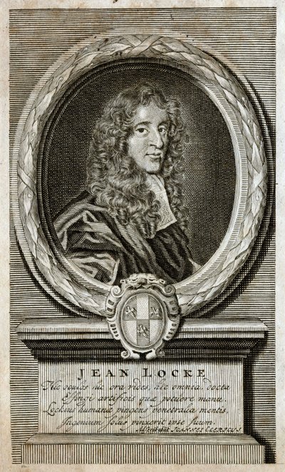 Porträt von John Locke (1632 - 1704), englischer Philosoph von Unknown artist