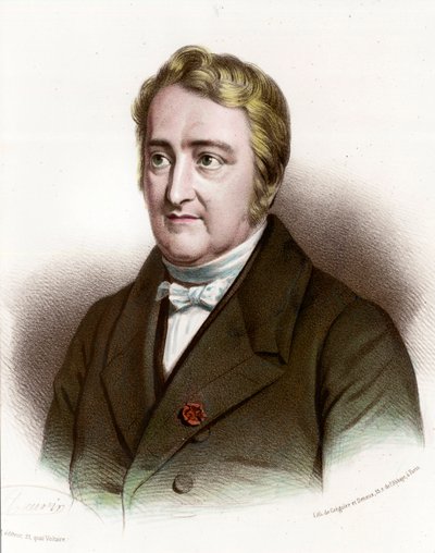 Porträt von Joseph Pelletier (1788 - 1842), französischer Chemiker von Unknown artist