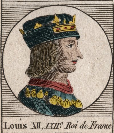 Porträt von König Ludwig XII. von Unknown artist