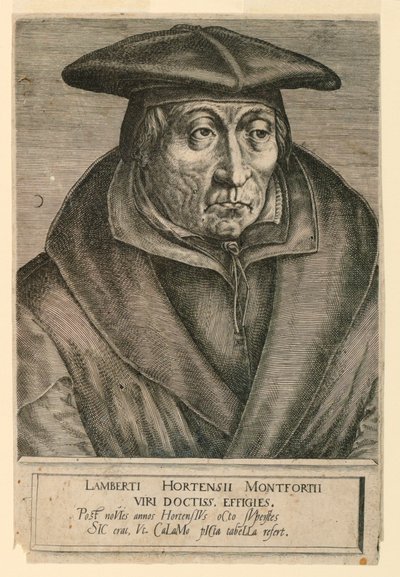 Porträt von Lambert Hortense Montfort von Unknown artist