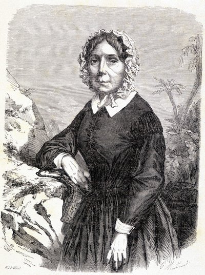 Porträt von Madame Ida Pfeiffer (1798-1858), österreichische Reisende von Unknown artist