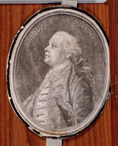 Porträt von Pasquale Potenza (Gravur) von Unknown artist