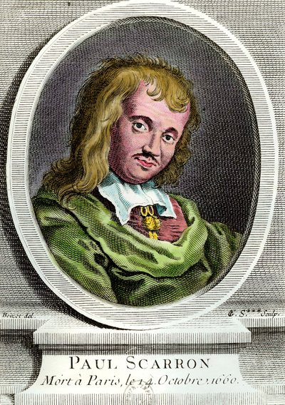 Porträt von Paul Scarron (1610-1660), französischer Schriftsteller von Unknown artist