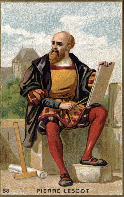 Porträt von Pierre Lescot von Unknown artist