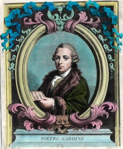 Porträt von Pietro Nardini (1722-1793) von Unknown artist
