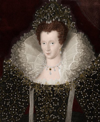 Porträt von Königin Elizabeth I. von England (1533-1603) von Unknown artist