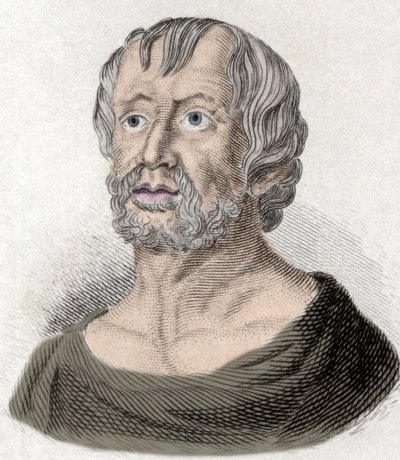 Porträt von Seneca (Lucius Annaeus Seneca, 4 v. Chr.-65 n. Chr.), Philosoph der stoischen Schule, Dramatiker und römischer Staatsmann von Unknown artist