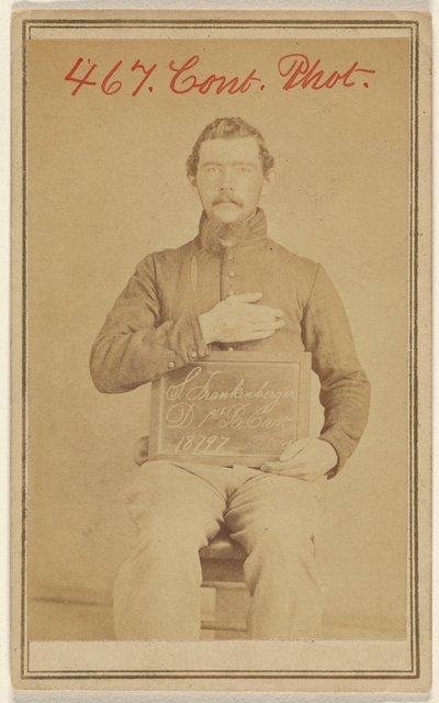 [S. Frankenberger D. 1. Pa. Kav. 18797, Bürgerkriegsopfer] von Unknown artist