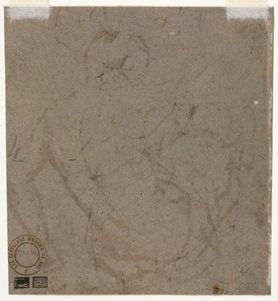 Skizze (verso) von Unknown artist
