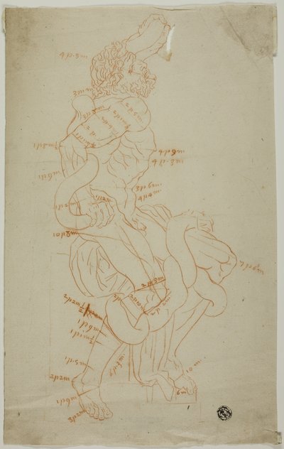 Studie nach der Laokoon-Skulptur von Unknown artist