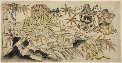 Das böse Tigerjunges von Unknown artist