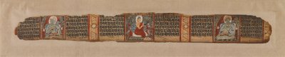 Der Buddha verteilt Honig, aus einem Prajnaparamita-Manuskript von Unknown artist