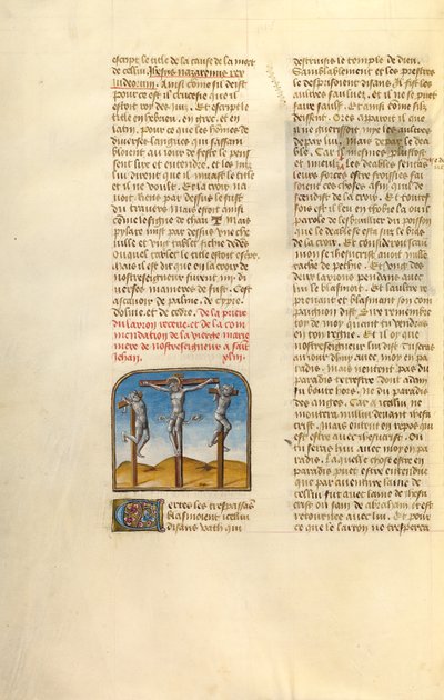 Die Kreuzigung von Unknown artist