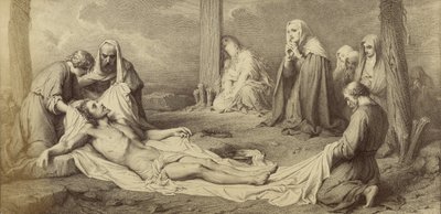 Die Kreuzabnahme von Paul Delaroche von Unknown artist
