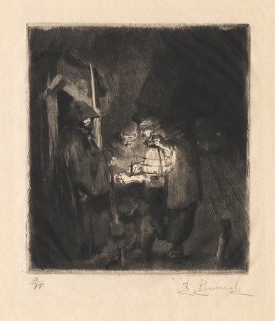 Die nächtliche Runde von Unknown artist