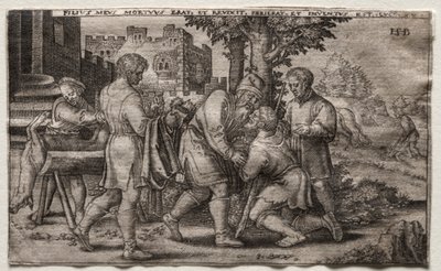 Die Rückkehr des verlorenen Sohnes von Unknown artist