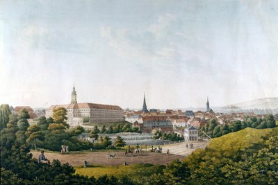 Die Stadt Weimar Ende des 18. Jahrhunderts von Unknown artist