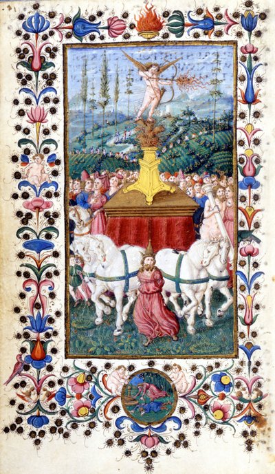 Triumph der Liebe von Francesco Petrarca von Unknown artist