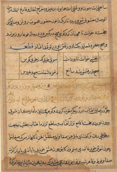 Tuti-Nama (Geschichten eines Papageis) von Unknown artist