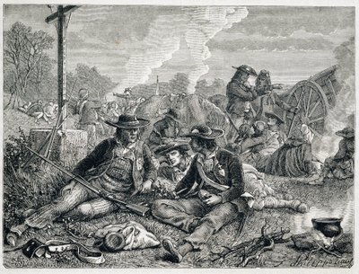 Vendée-Aufständische - Gravur von Unknown artist