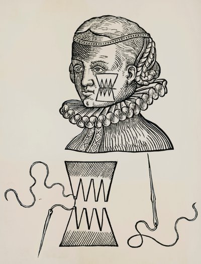 Wunde an der Wange mit Pflastern behandelt, um Narbenbildung zu verhindern von Unknown artist