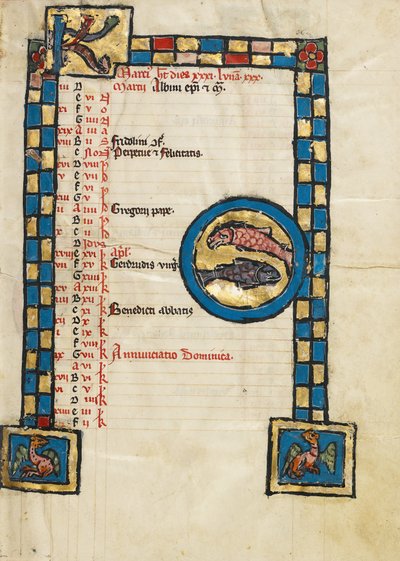 Tierkreiszeichen Fische von Unknown artist