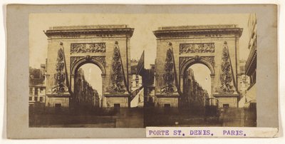 Porte St Denis von Unknown artist/maker