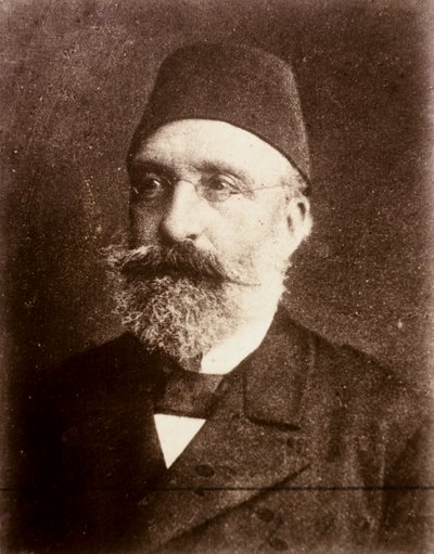 Ahmed Selik MIDHAT Pascia (1822-1863). osmanischer Politiker (Fotografie) von Unknown photographer