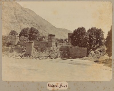 Chitral Fort, 1895 von Unknown
